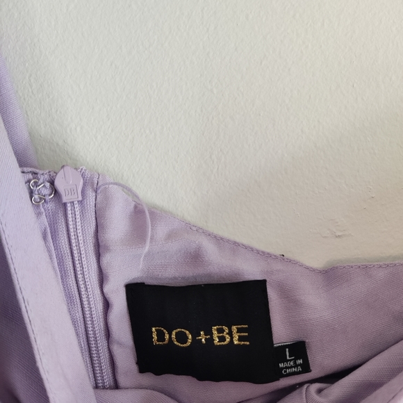Do+Be Lilac Ruffled One Shoulder Mini Dress - Picture 5 of 7